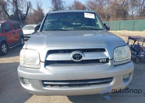 2007 Toyota Sequoia Sr5 V8 from USA, damaged, VIN 5TDBT44A67S290732